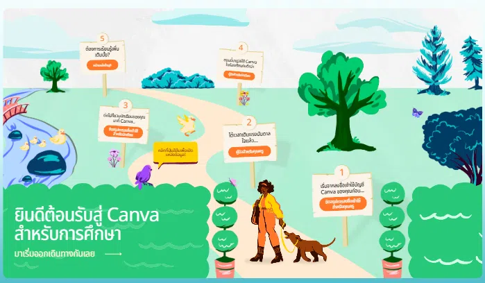 ดาวน์โหลดไฟล์ คู่มือการใช้งาน Canva สำหรับครูและนักเรียน สำนักงานคณะกรรมการการศึกษาขั้นพื้นฐาน