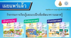 ดาวน์โหลดฟรี กิจกรรมการเรียนรู้และแบบฝึกเพื่อพัฒนาความฉลาดรู้ ตามกรอบการประเมิน PISA 9 เล่ม ไฟล์ Word โดย สสวท. ร่วมกับ สพฐ. ดาวน์โหลดฟรี กิจกรรมการเรียนรู้และแบบฝึกเพื่อพัฒนาความฉลาดรู้ ตามกรอบการประเมิน PISA 9 เล่ม ไฟล์ Word โดย สสวท. ร่วมกับ สพฐ.