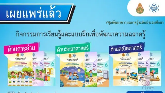 ksp (1) ดาวน์โหลดฟรี กิจกรรมการเรียนรู้และแบบฝึกเพื่อพัฒนาความฉลาดรู้ ตามกรอบการประเมิน PISA 9 เล่ม ไฟล์ Word โดย สสวท. ร่วมกับ สพฐ.